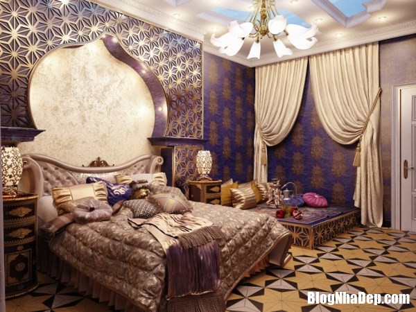 7025ea921de7a7518ba29ed4e589cec3 Những thiết kế phòng ngủ siêu ấn tượng với phong cách Ả Rập