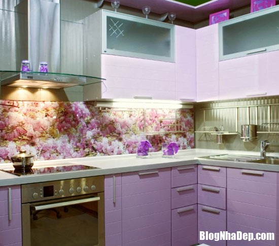 82 Những căn bếp màu tím đẹp sang mà không hề sến sẩm