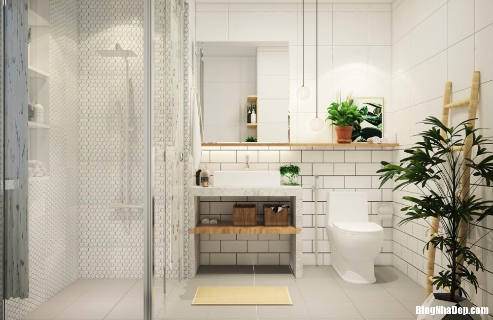 4 mau thiet ke phong 7bf2 Những phòng tắm mang phong cách tối giản lại cuốn hút vô cùng