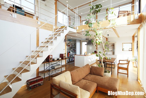 nha dep Ngôi nhà đẹp với kiểu thiết kế siêu đơn giản tại Nhật Bản