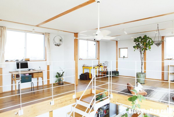 nha dep11 Ngôi nhà đẹp với kiểu thiết kế siêu đơn giản tại Nhật Bản