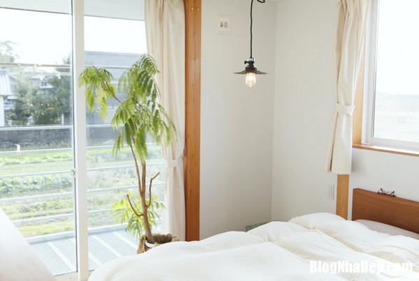 nha dep19 Ngôi nhà đẹp với kiểu thiết kế siêu đơn giản tại Nhật Bản