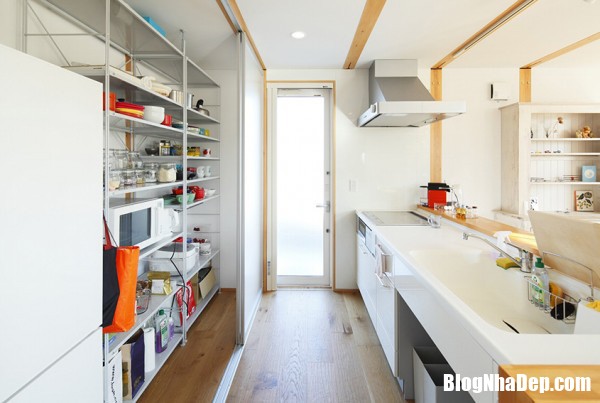 nha dep22 Ngôi nhà đẹp với kiểu thiết kế siêu đơn giản tại Nhật Bản