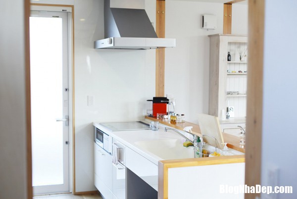 nha dep23 Ngôi nhà đẹp với kiểu thiết kế siêu đơn giản tại Nhật Bản