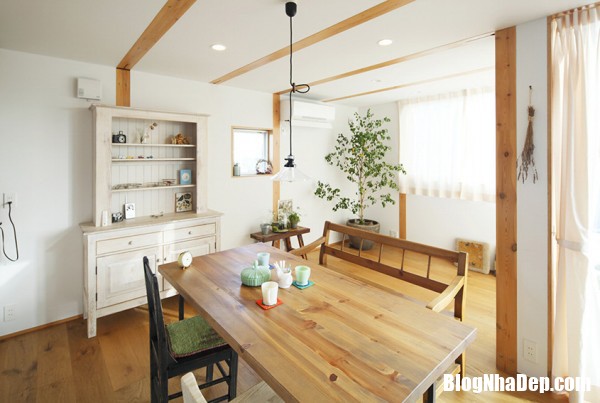 nha dep4 Ngôi nhà đẹp với kiểu thiết kế siêu đơn giản tại Nhật Bản