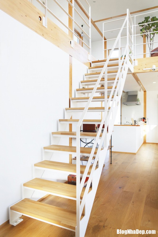 nha dep7 Ngôi nhà đẹp với kiểu thiết kế siêu đơn giản tại Nhật Bản