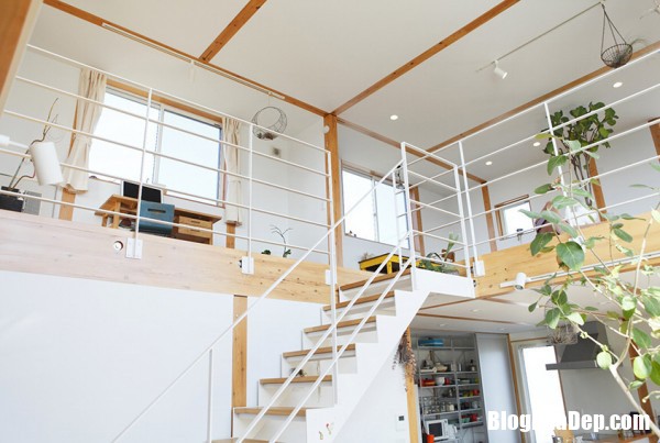 nha dep9 Ngôi nhà đẹp với kiểu thiết kế siêu đơn giản tại Nhật Bản