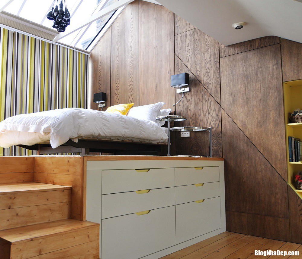 photo 6 15330020346751563906511 Thiết kế phòng ngủ nhỏ rộng thênh thang với 8 kiểu giường lưu trữ siêu hoàn hảo