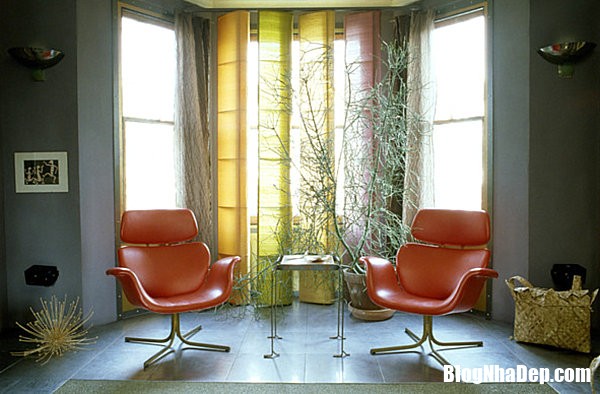 pastel window treatments in a modern living room f984 Nhà đẹp xuất sắc nhờ cách kết hợp màu pastel hoàn hảo trong trang trí