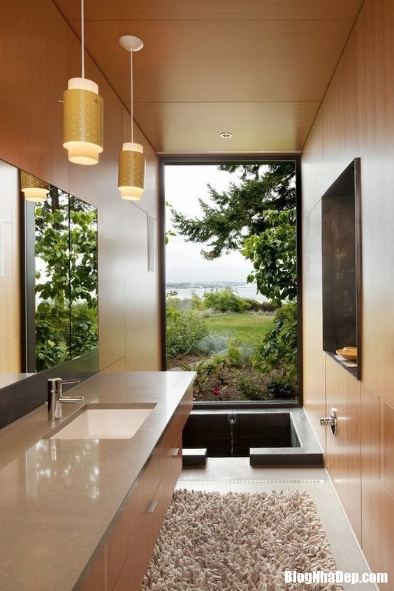 phong cach noi that phong tam toi gian kieu nhat ban 1 Phong cách nội thất phòng tắm tối giản kiểu Nhật Bản với nét đẹp của sự đơn giản