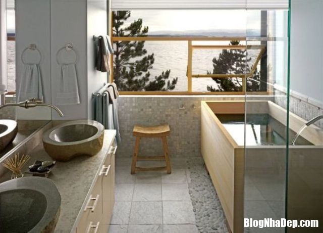 phong cach noi that phong tam toi gian kieu nhat ban 3 Phong cách nội thất phòng tắm tối giản kiểu Nhật Bản với nét đẹp của sự đơn giản